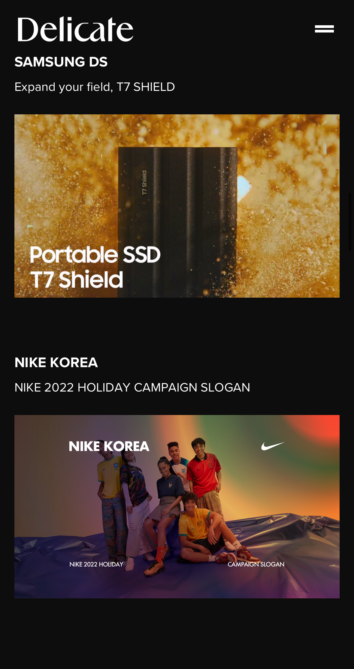 Delicate — Work — dark