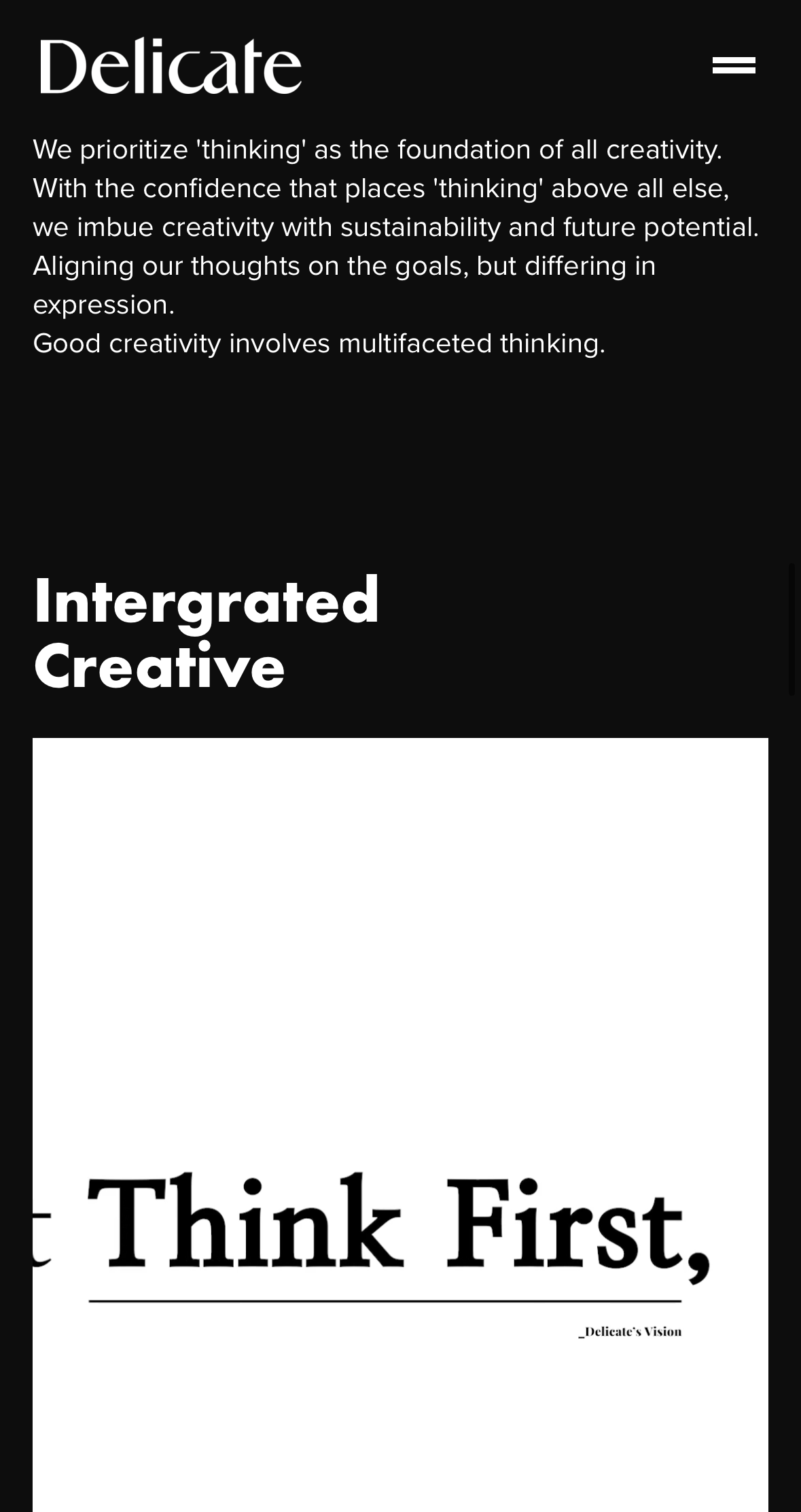 Delicate — Integrated creative